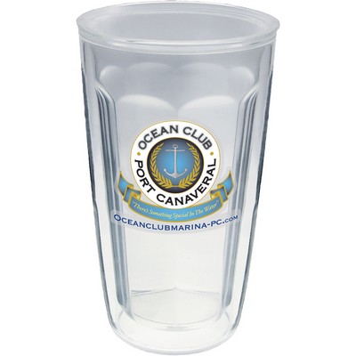 16 Oz. Double Wall Insulated Thermal Tumbler - Custom Decal