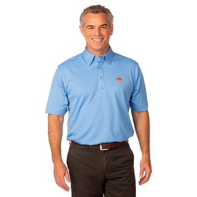 Zorrel® Oxford Syntrel™ Men's Double Layered Polo Shirt