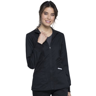 Cherokee - Workwear Revolution - Zip Front High-Low Jacket