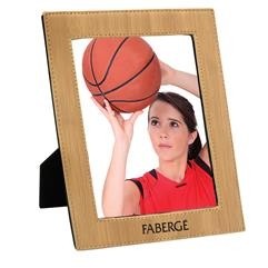 Leatherette 8 x 10 Photo Frame - Bamboo