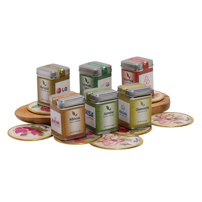 Rose Petal Loose Leaf Floral Tea w/Tin Can