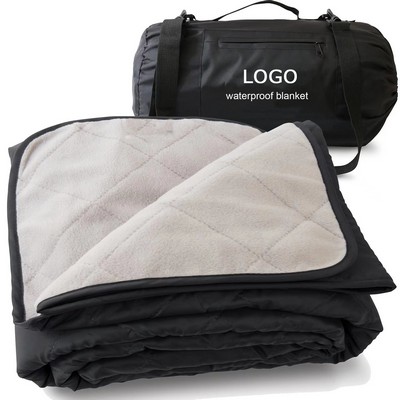 Large Waterproof Outdoor Blanket for Camping Picnics Stadium Beach