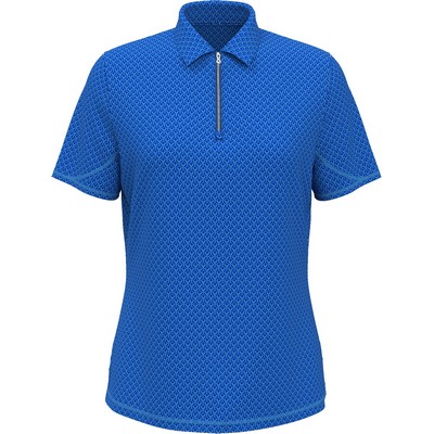Callaway® Ladies' Opti-Dri™ All-Over Stitched Chev Polo Shirt
