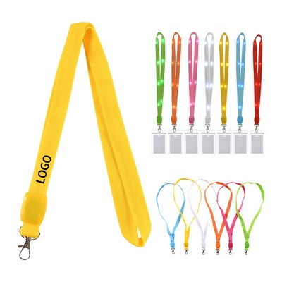 LED Luminous Work Lanyard
