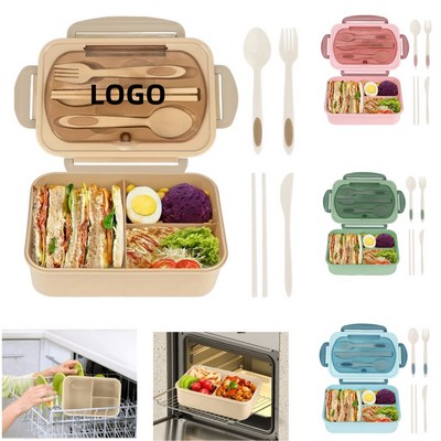 Plastic Divided Insulated Lunch Box