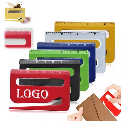 3-in-1 Multi Functional Letter Opener w/Ruler And Reader