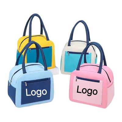 Portable Oxford Cloth Lunch Bag
