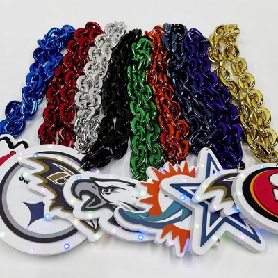 Light-Up Sports Fan Necklace