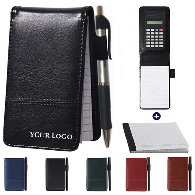 A7 Calculator Notebook Memo Multi-function Pocket Note Pad