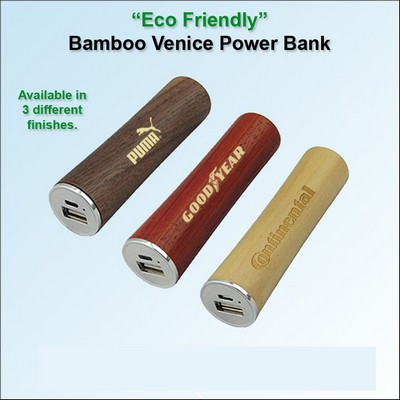 Bamboo Venice Power Bank 2600 mAh
