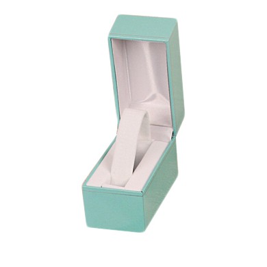 Teal Blue Leatherette Bracelet/Watch Box