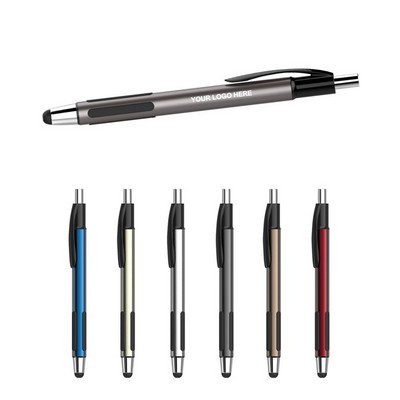 Multi-function Click Pen With Stylus