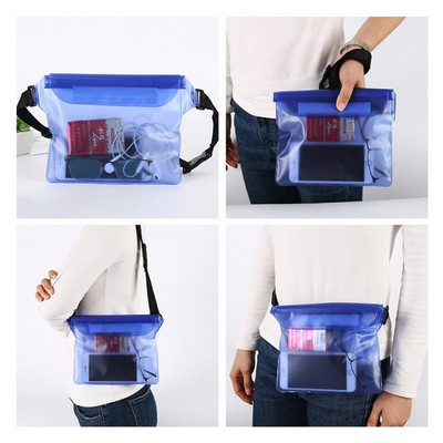 PVC Waterproof Pouch W/ Waist Strap