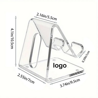 Acrylic Transparent Cell Phone Holder