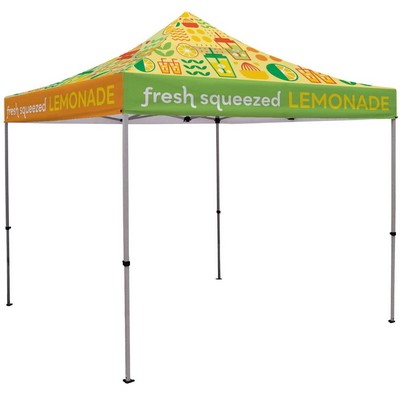 10' Deluxe Tent Kit with Vented Canopy Full-Bleed Dyesub