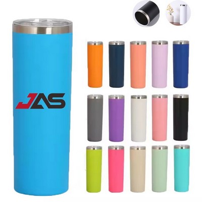 20 oz. Double Straight Wall Stainless Steel Tumbler