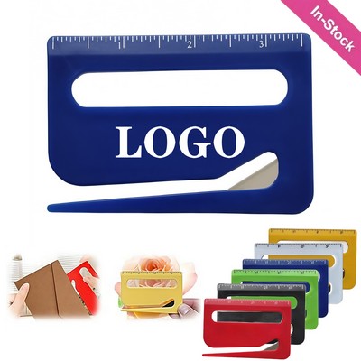 3-In-1 Letter Opener with Ruler and Magnifier