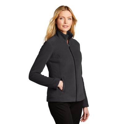 Port Authority Women's Ultra Warm Brushed Fleece Jacket.