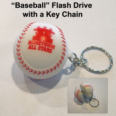 Baseball Flash Drive - 1 GB Memory