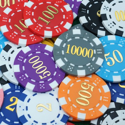 Poker Chip Golf Ball Marker