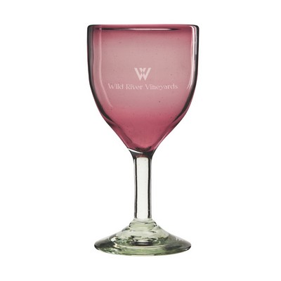 Twine Living® Rosado Stemmed Recycled Wine Glass
