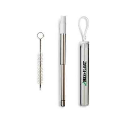 Festival Telescopic Reusable Drinking Straw Kit