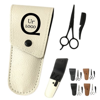 Mustache Scissor And Comb Kit