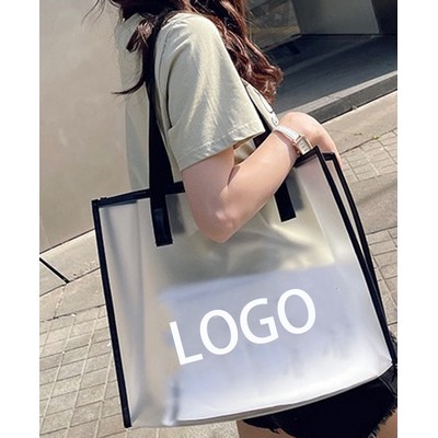 Clear PVC Tote Bag