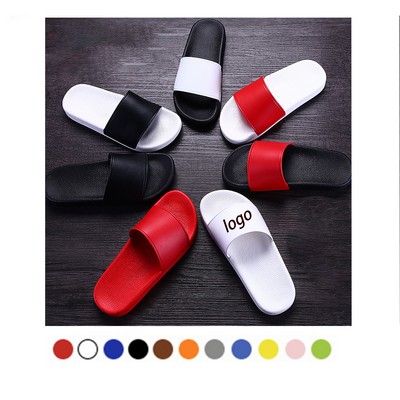 Quick Drying PVC Open Toe Soft Slippers