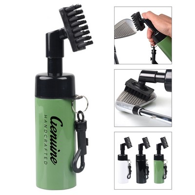 Nylon Retractable Golf Ball Cleaning Brush