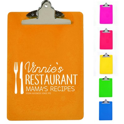 A4 Plastic Writing Clipboard