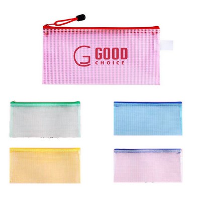 A6 Zip File Document Pouch
