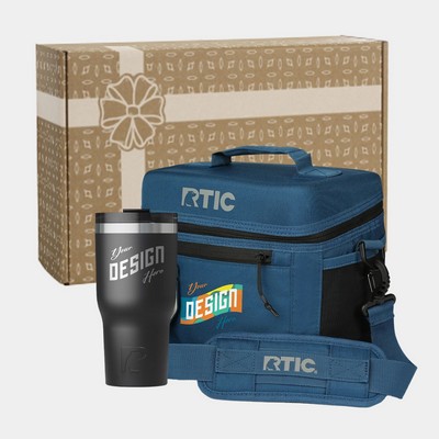 30 oz RTIC® Essential Tumbler & 8-Can Soft Pack Cooler Gift Set