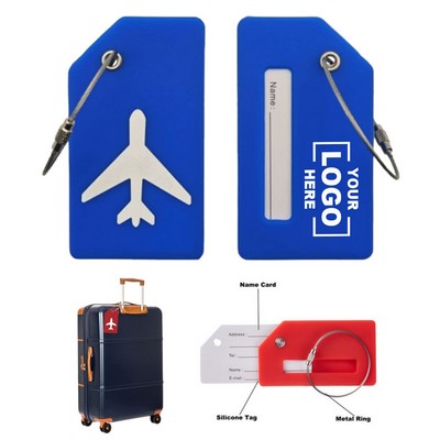 Anti-loss Silicone Luggage Tag