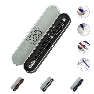 Multi Function Business Teaching Metal Ballpoint Pen