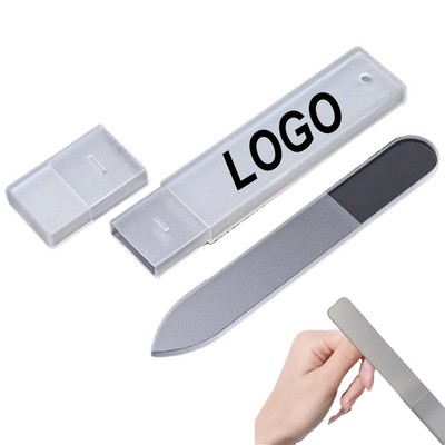 Crystal Clear Polished Nail File