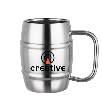 16OZ Stainless Steel Beer Mug
