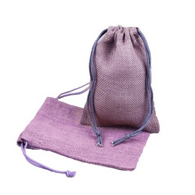 Burlap Jute Bag (5" x7")