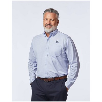 Zorrel® Prestige Elitech™ Men's Long Sleeve Knit Shirt