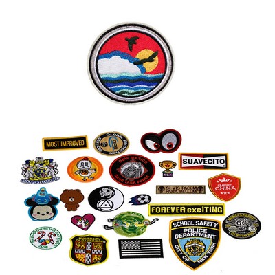 Custom 3.15" Woven Patch