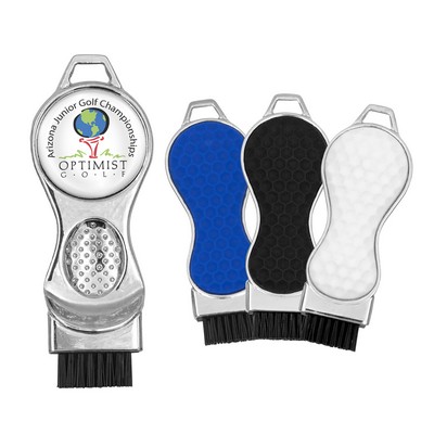 Multifunction Golf Brush Tool