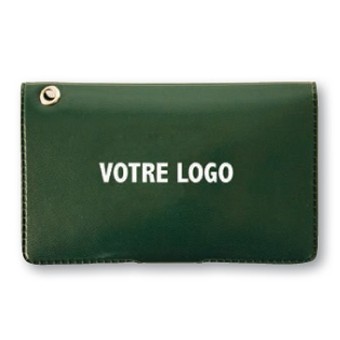 4" x 2 ½" ID Card Case w/Velcro Fastener