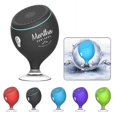 700mAh Wireless Suction Cup Floating Speaker