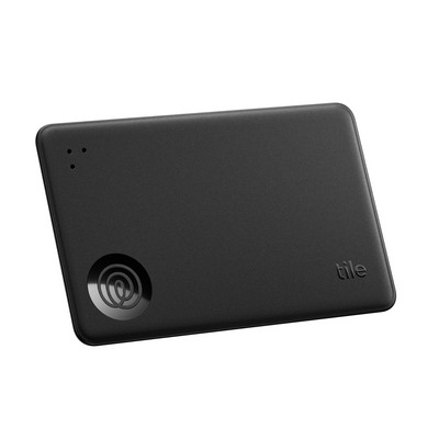 New Tile Slim with Full Grain Leather Luggage Tag