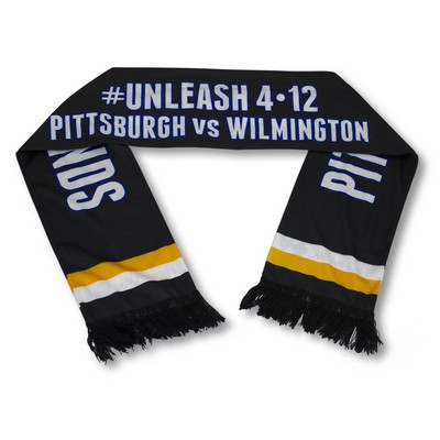 Full Color Dye Sublimated 57" x 7" Scarf