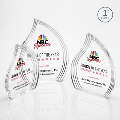 Tidworth VividPrint™ Award - Clear Left