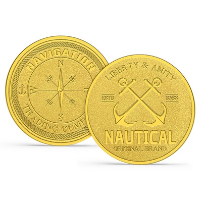 Custom-Shaped Die-Struck Challenge Coin