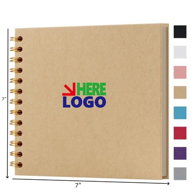 7 x 7 Inches DIY Hardcover Scrapbook Album 40 Pages