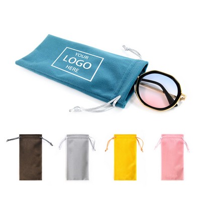 Microfiber Pouch With Drawstring