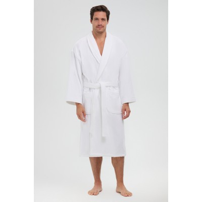 48" Luxe Luxury Pleat Back Shawl Collar Robe